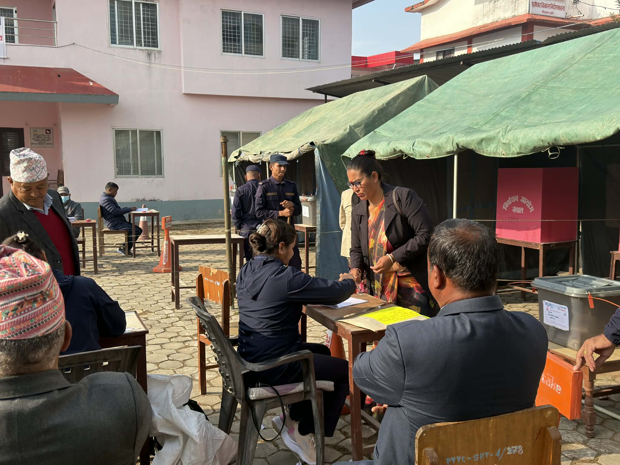 राष्ट्रियसभा चुनाव कर्णालीमा १६८ जनाले गरे मतदान 