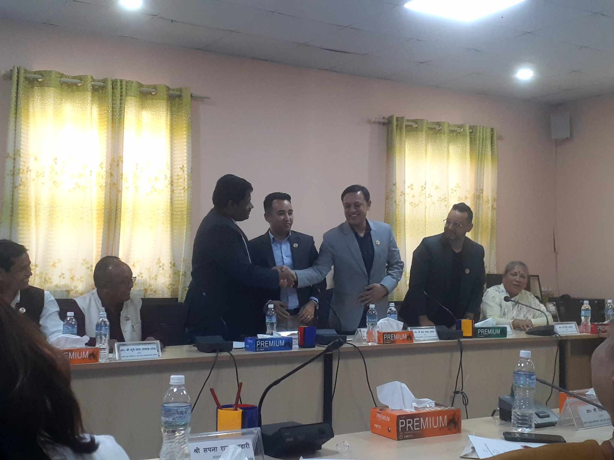 रास्वपाले उम्मेदवारी फिर्ता लिएपछि उद्योग समितिको सभापतिमा खान निर्विरोध निर्वाचित