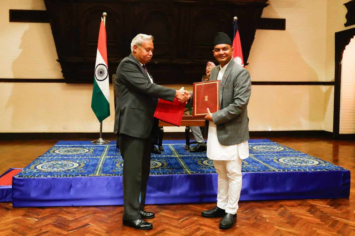 भारतीय दूतावासले आफैँ २० करोड खर्च गर्न सक्ने गरी सम्झौता, यी हुन् अरु सम्झौता (भिडियाे)