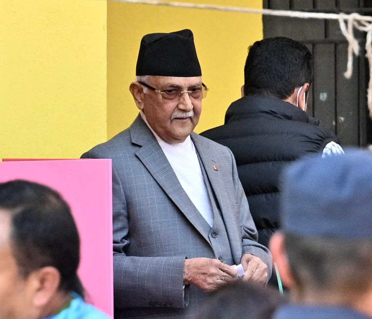 भोट हालेपछि ओलीले भने- एमालेको बहुमत आउँछ, मंसिर १५ भित्रै सरकार बनाउँछौँ