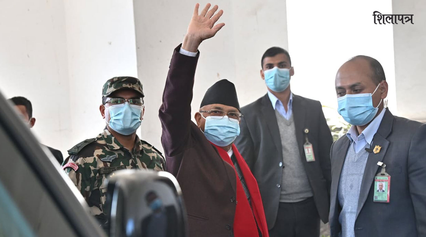 दुर्गा प्रसाईंकाे अस्पताल उद्घाटन गर्न प्रधानमन्त्री ओली झापामा