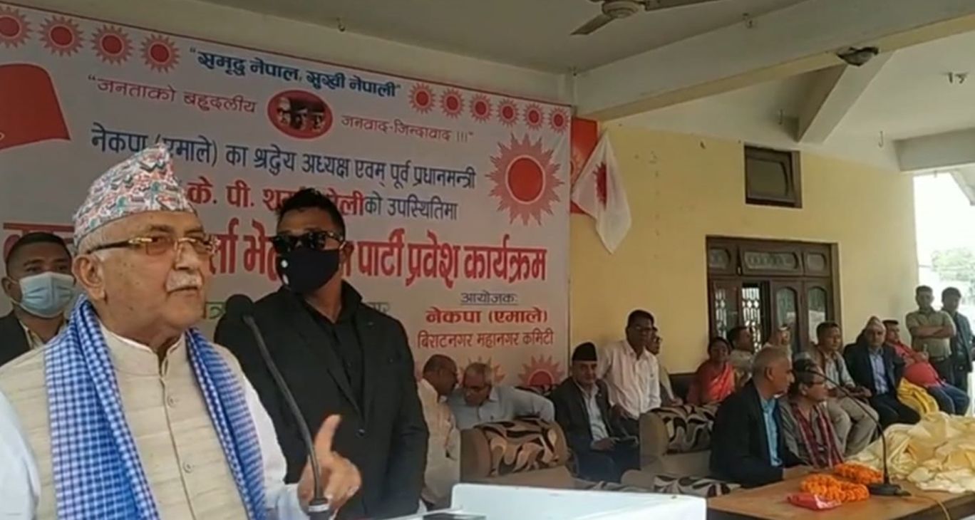 ओलीको आरोप- गठबन्धनले निर्वाचन नगर्ने षड्यन्त्र गर्‍यो