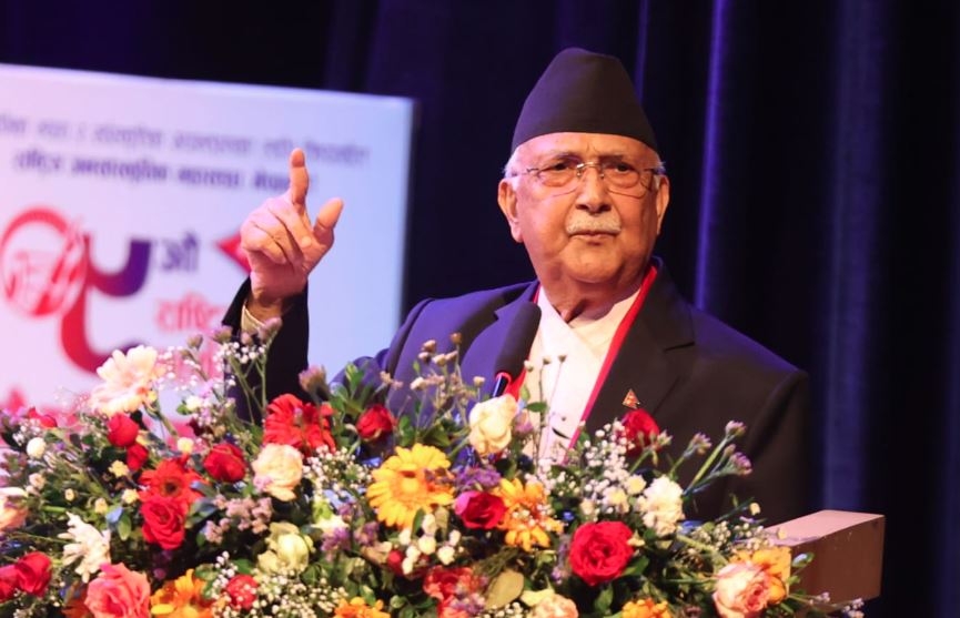 प्रधानमन्त्री ओली भन्छन्-  भूतप्रेत भइसकेको तानाशाही राजतन्त्र अब कहिल्यै फर्किएर आउँदैन