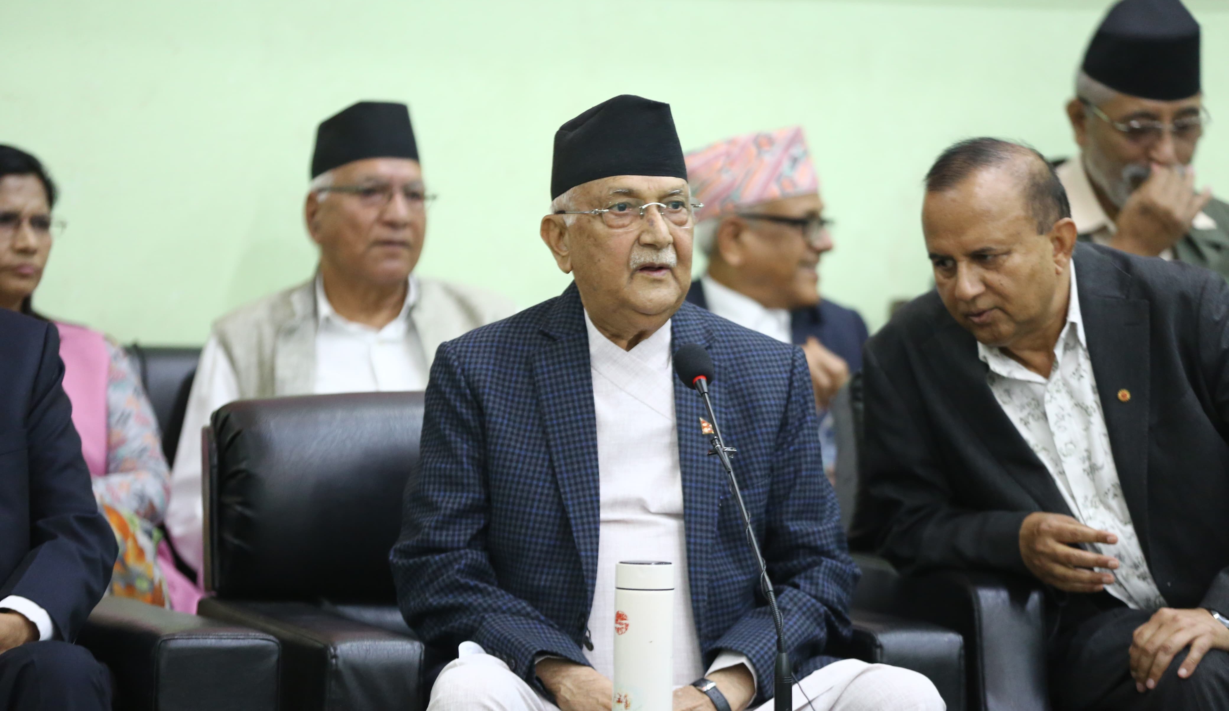 'विद्याजीले पार्टी कार्यालय देखेको छैन भन्नुभयो, के ठूलो कुरा भयो ?' ( ओली सम्बोधनको पूर्ण पाठ)