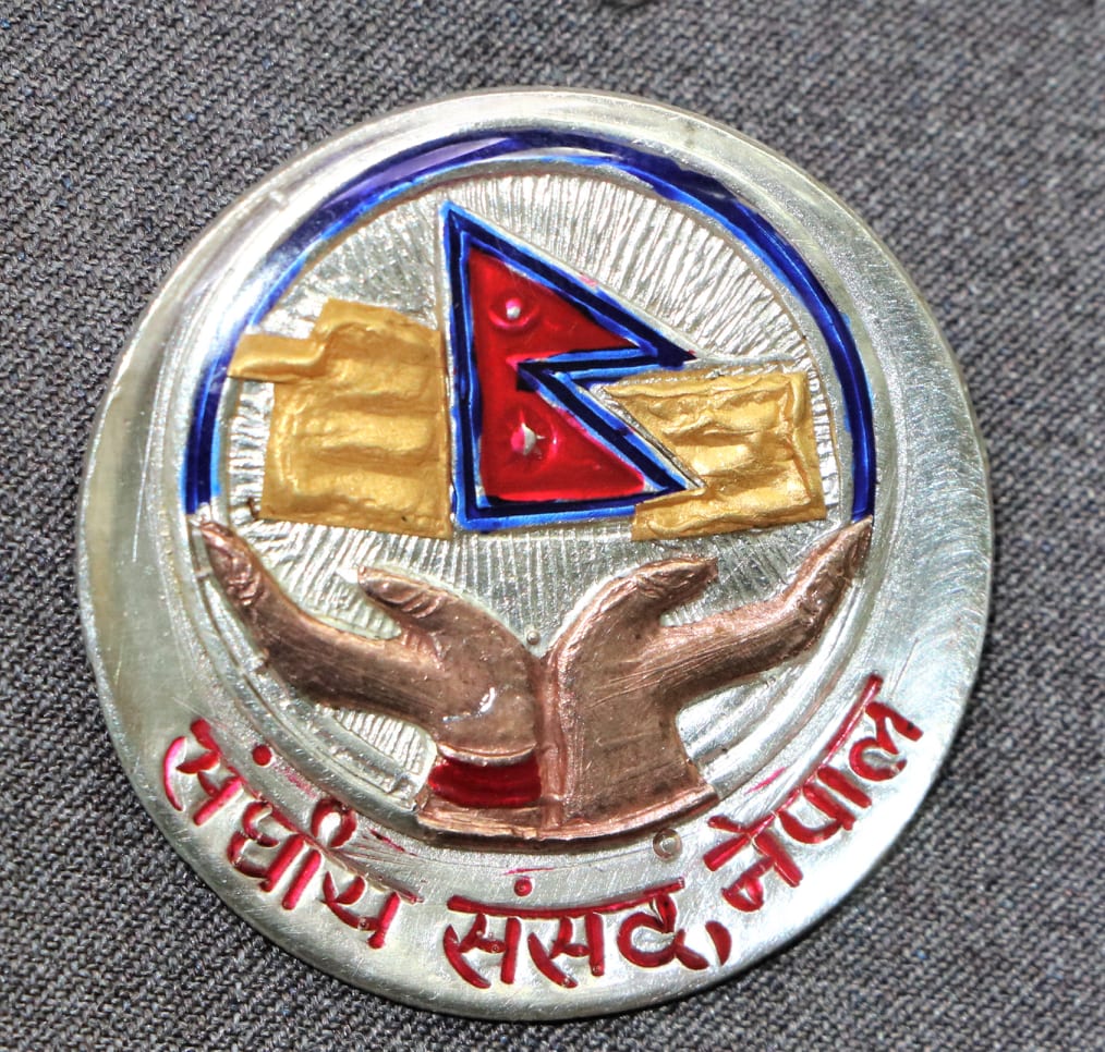 सांसदको लोगोमै नेपालको गलत नक्सा !