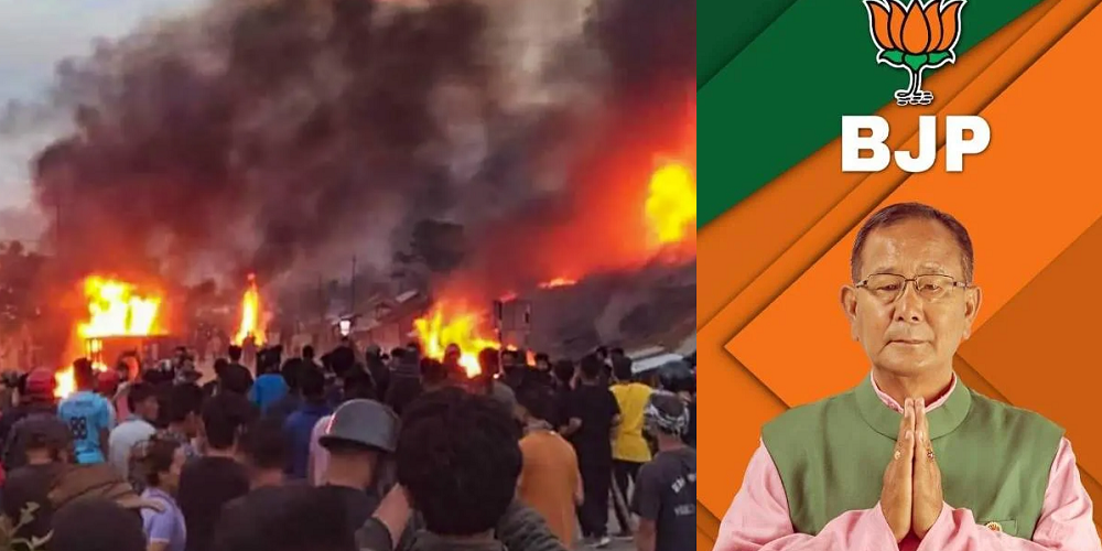 भारतको मणिपुरमा जातीय हिंसाले लियो भयावह रूप, संघीय मन्त्रीकै घरमा आगो लगाइयो (भिडियो)