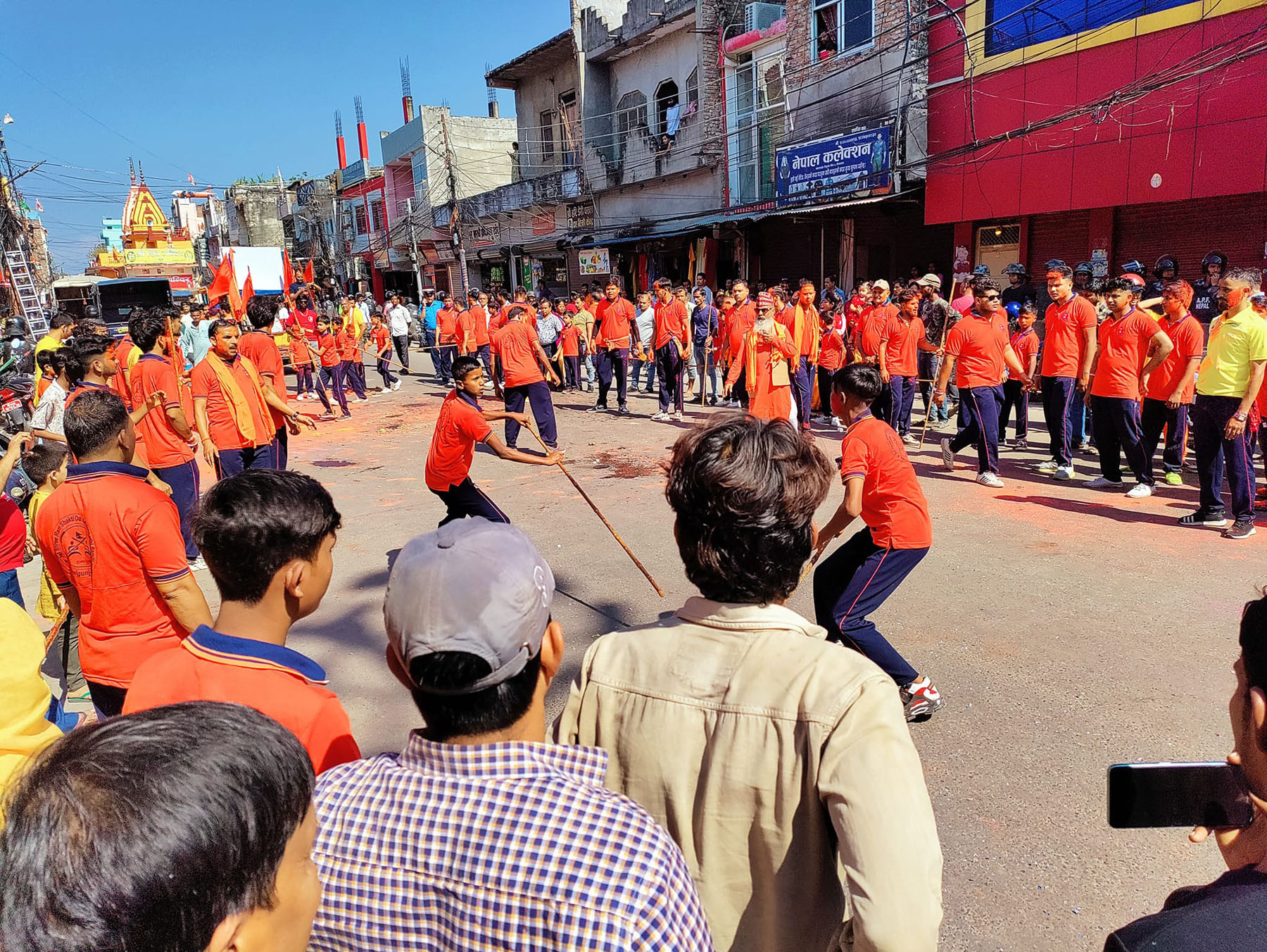 दुर्गा मूर्ति विसर्जनलाई लक्षित गर्दै जमुनाहा नाका बन्द