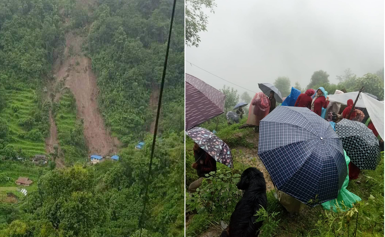 पहिराेमा पाँच जना बिते, परिवारलाई गाउँपालिकाले दियाे १ लाख २५ हजार रुपैयाँ राहत