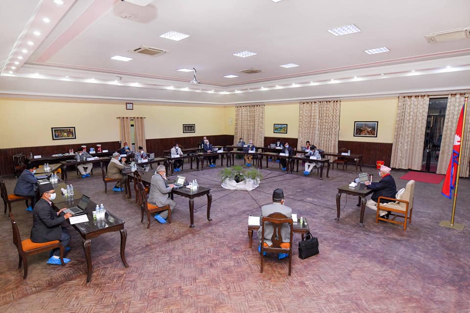 २३ फागुनमा संसद् बैठक बोलाउन राष्ट्रपतिसमक्ष सिफारिस गर्ने सरकारको निर्णय