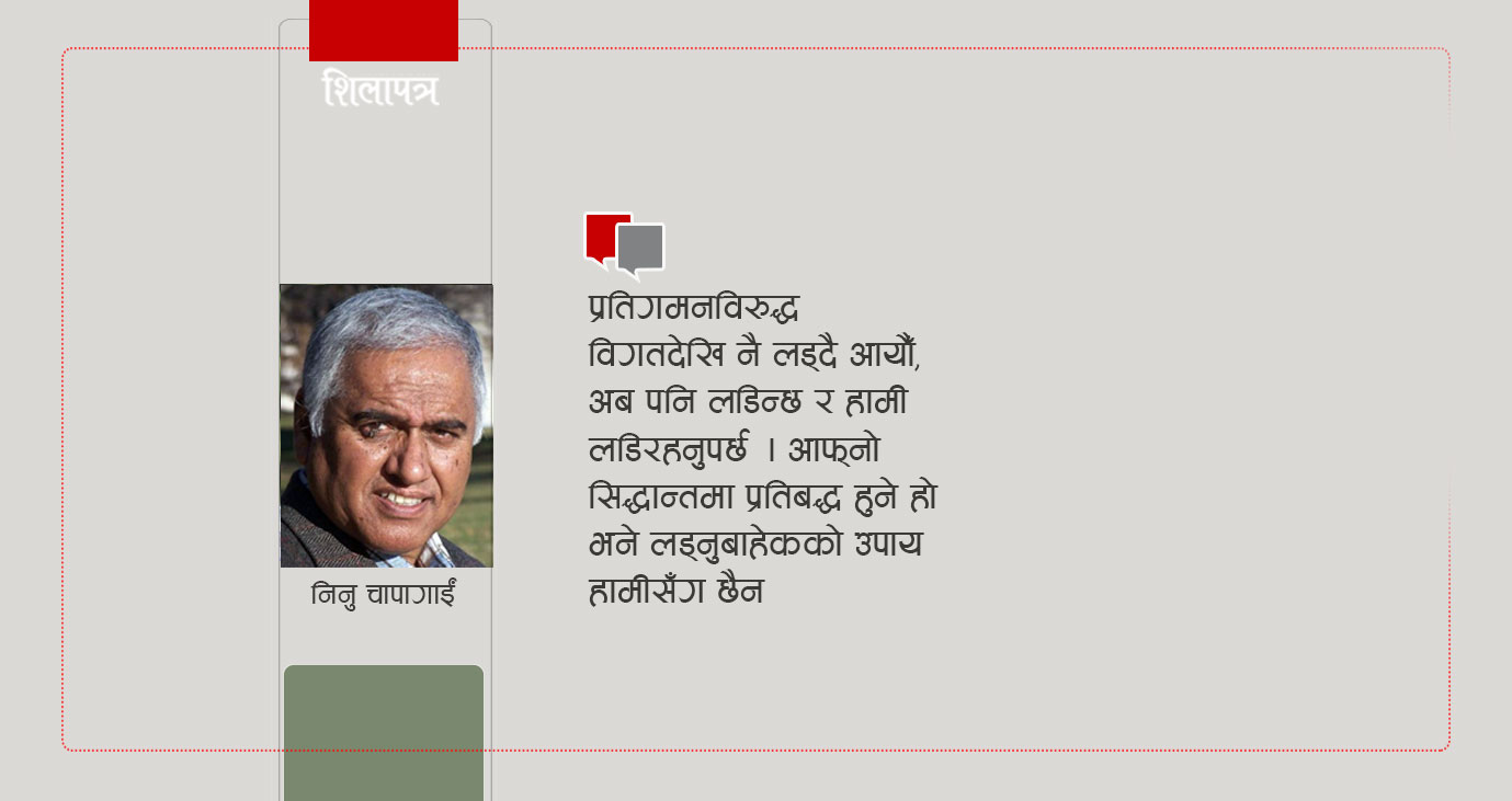 ‘संसद पुनर्स्थापनामा जोड गरौं, प्रतिगमन फेरि दोहोरिनसक्छ’