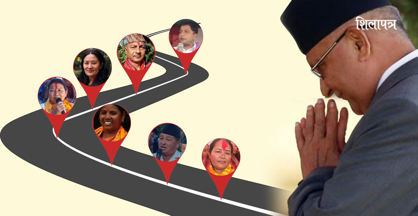ओली समूहले दिएको केन्द्रीय सदस्य इन्कार गर्ने दर्जन नाघे  