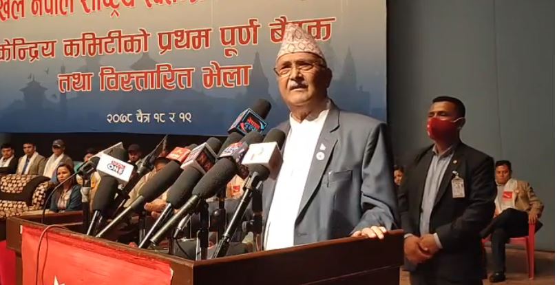 ओलीको आरोप– भारतीय सेना बोलाएर नेपाली कांग्रेसले देशभक्त नेपालीको टाउको कटाएको हो 