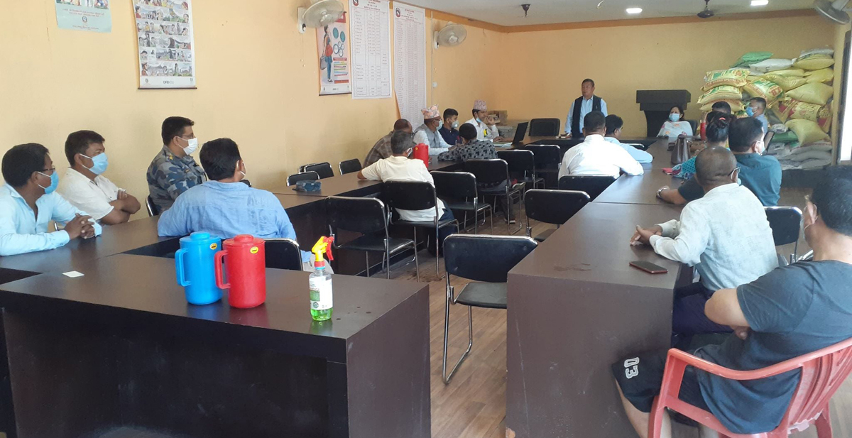 जोखिम बढेपछि मोरङका स्थानीय तहमा लकडाउन लम्बियो 