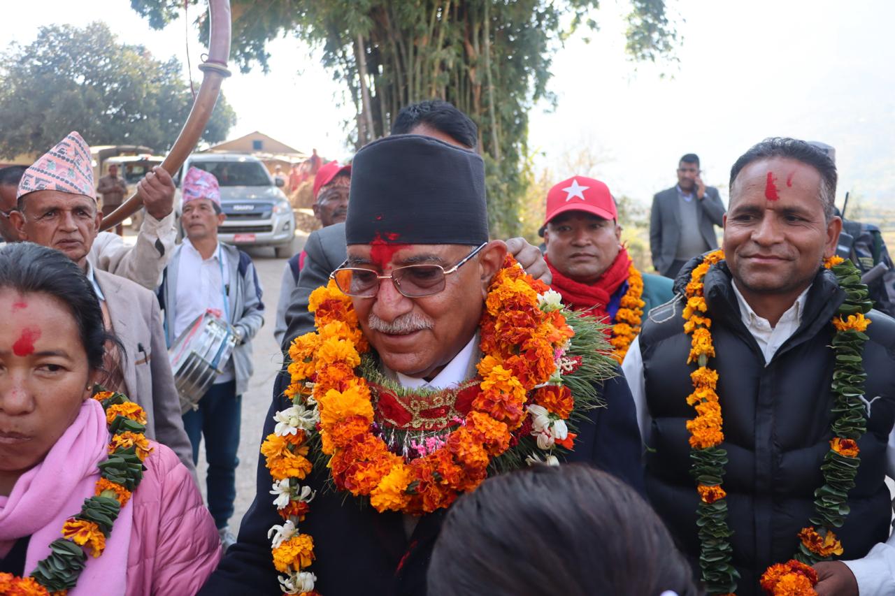नेकपाको अन्तिम चुनावीसभा आज रोल्पामा