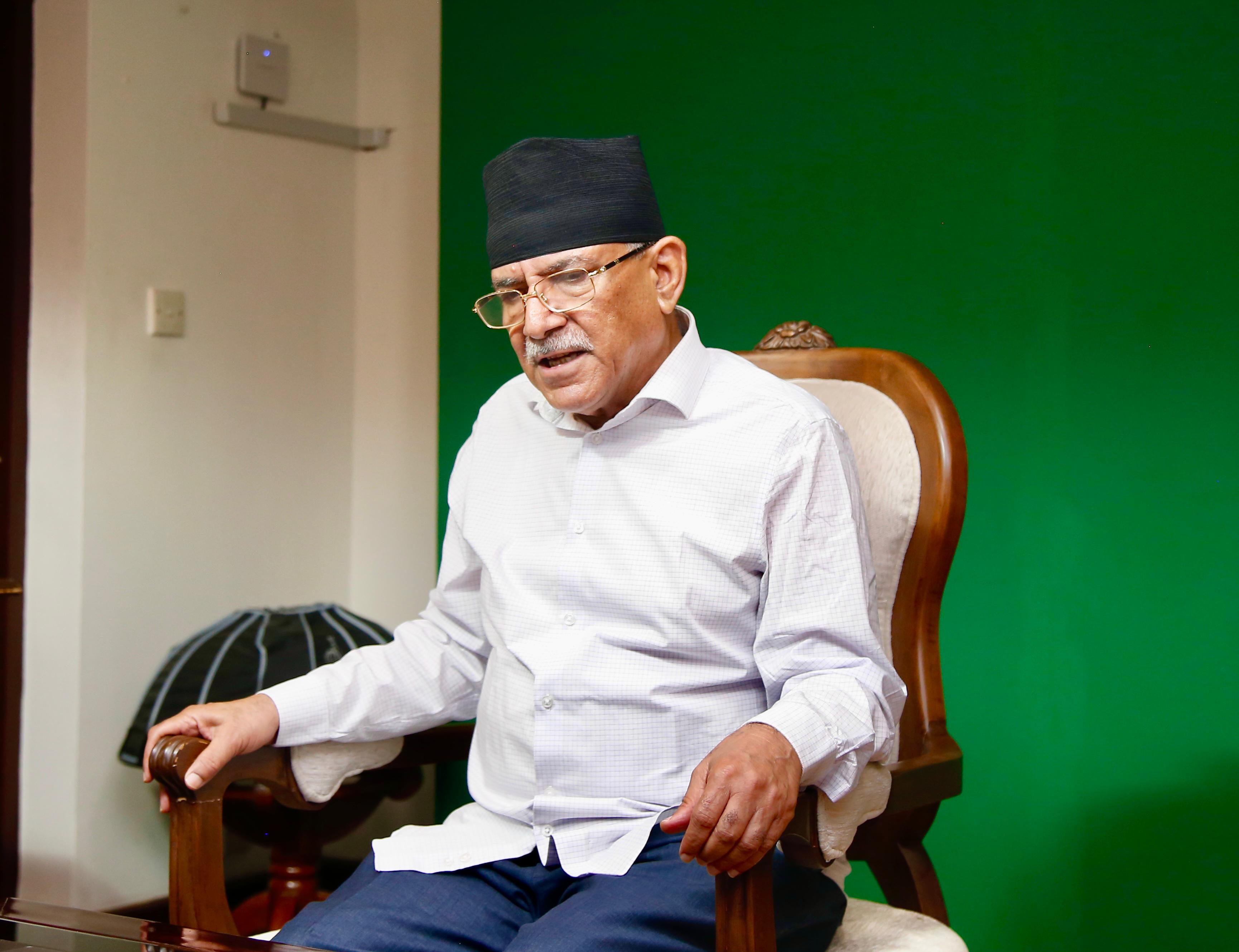 माओवादीप्रति जनविश्वास बढ्दै छ, धेरै चुनावहरूमा हामी विजयी भएका छौँ: प्रचण्ड