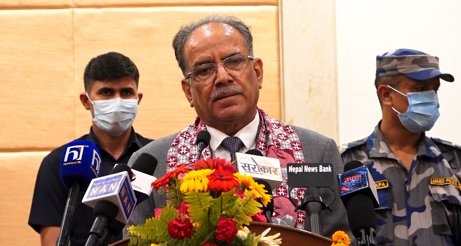 ‌ओलीलाई लक्षित गर्दै प्रचण्डले भने- भ्रष्टाचार गर्दिनँ, गर्न दिन्नँ भन्ने साइनबोर्डभित्र भ्रष्टाचारबाहेक केही नगर्ने