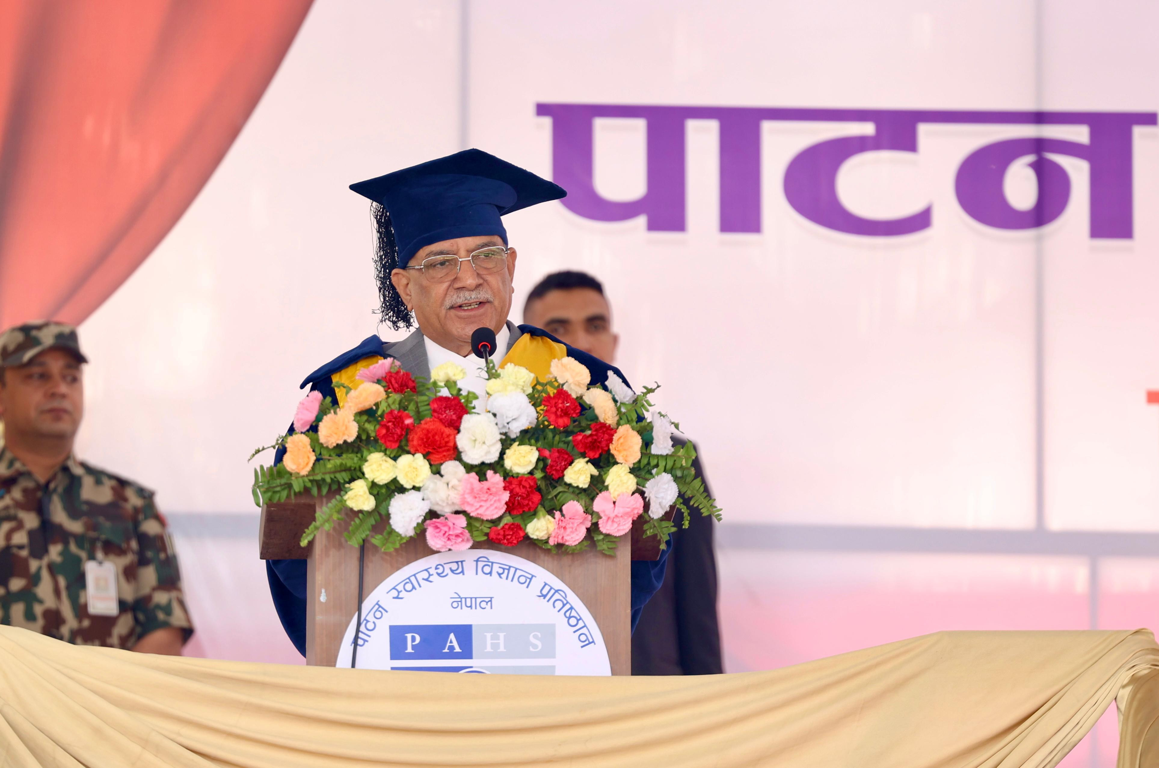 स्वास्थ्य क्षेत्रमा आउन सक्ने चुनौतीको सामना गर्न सक्नुपर्छ: प्रधानमन्त्री प्रचण्ड