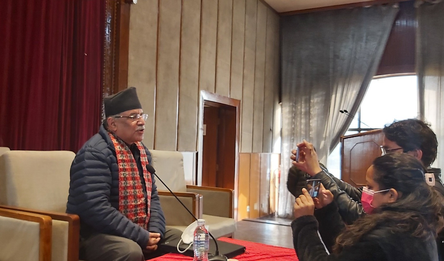 संसद् विघटनमा विदेशी षड्यन्त्र : प्रचण्ड