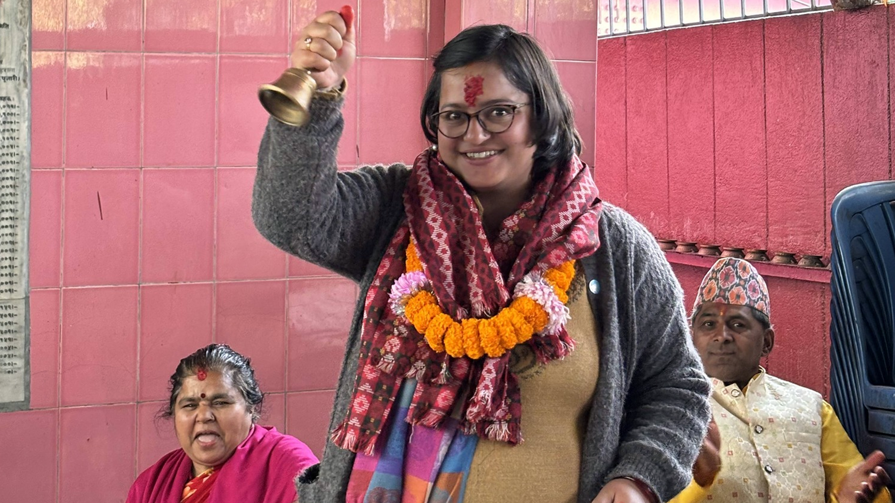 जित हात पारेपछि रञ्जुले भनिन्–छोराको न्वारानपछि विजय जुलुसमा आउँछु