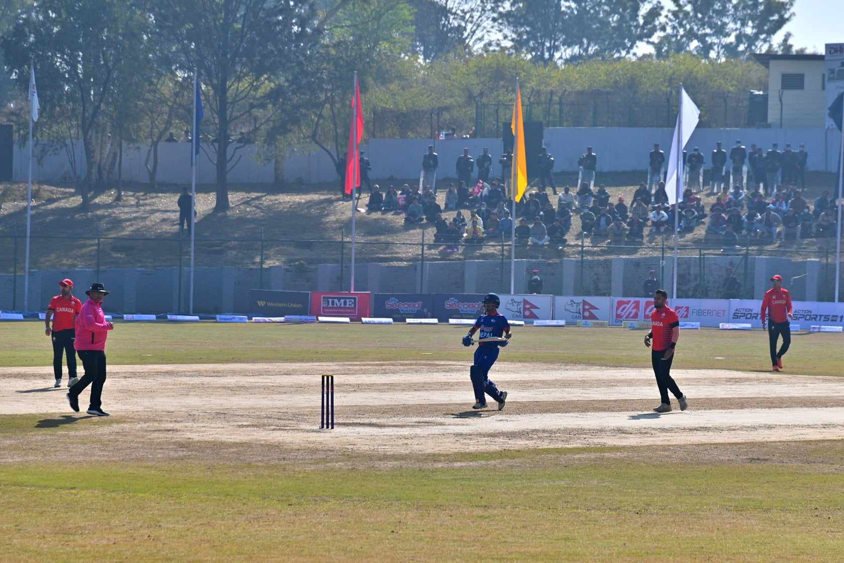 नेपालले गुमायो दोस्रो विकेट, कप्तान पौडेल आउट