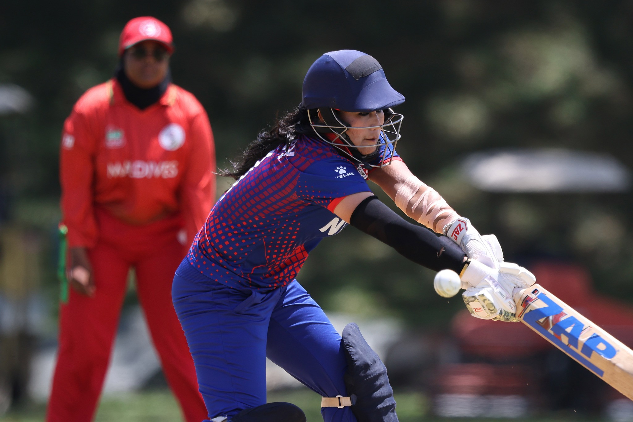 रुविना बनिन् अन्तर्राष्ट्रिय क्रिकेटमा शतक हान्ने पहिलो नेपाली महिला खेलाडी
