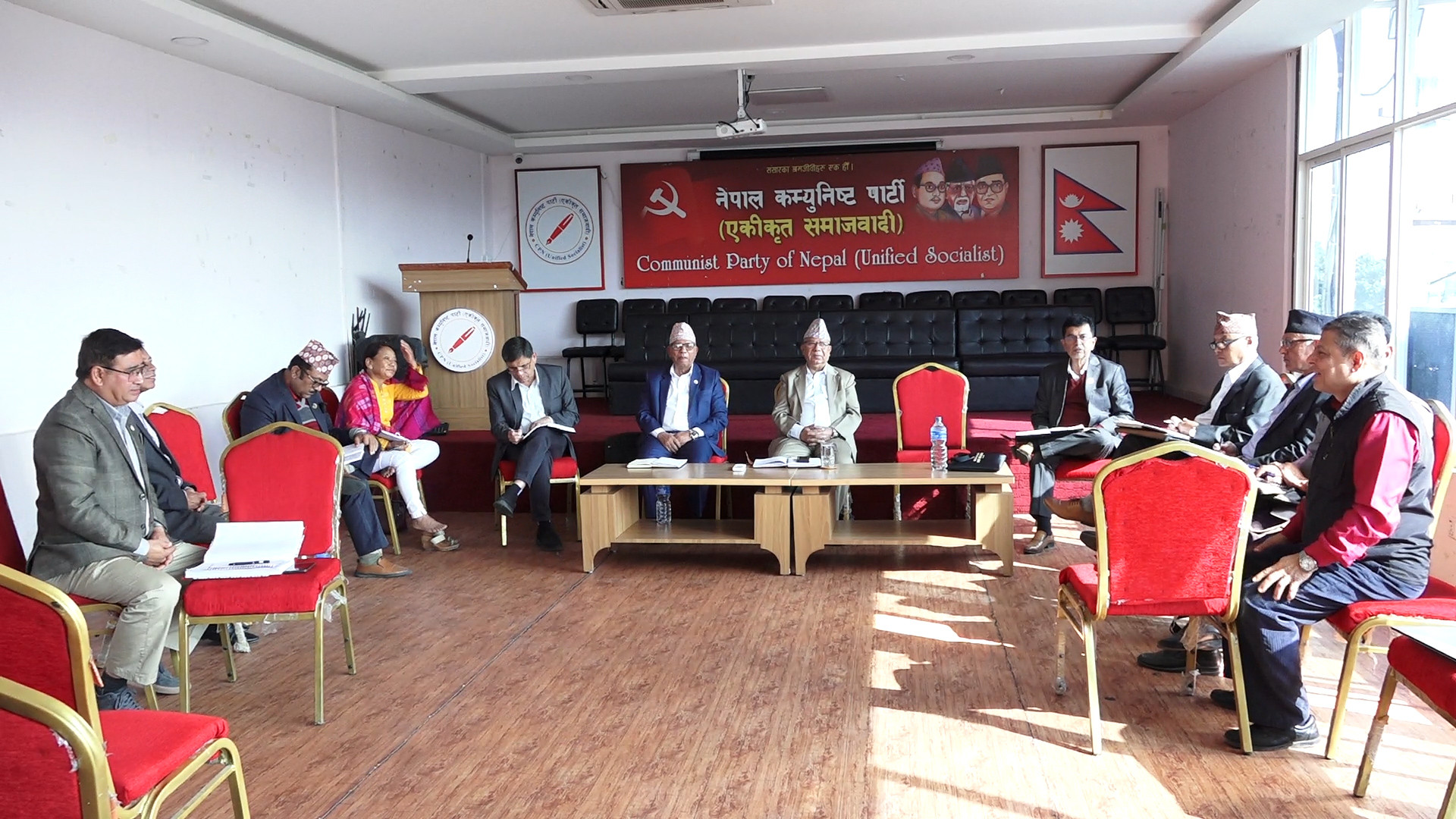 एकीकृत समाजवादीले भूकम्प प्रभावितलाई २५ लाख सहयोग गर्ने