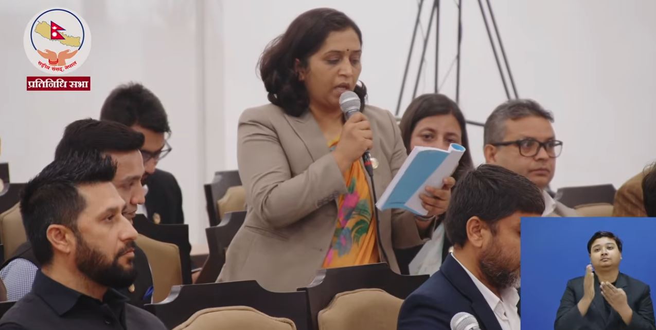आङ्देम्बेले प्रयोग गरेको ‘मुर्दा लास’ र ‘चीरहरण’ शब्दप्रति बाँस्कोटाको नियमापत्ति, संसदकाे रेकर्डबाट हटाउन माग