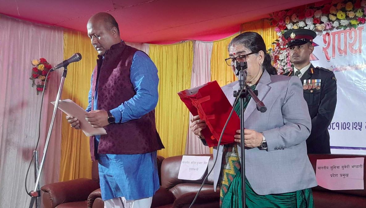 पालिका अध्यक्ष हारेपछि पार्टी फेरेका सतिशकुमार बने मधेशको मुख्यमन्त्री 