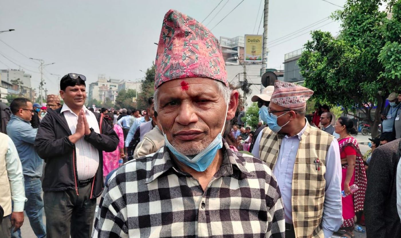 अवकाश पाउने अघिल्लो दिन पनि आन्दोलनमै छन् शिवप्रसाद, भन्छन्- शिक्षा ऐन नआउञ्जेल सडक छोड्दिनँ