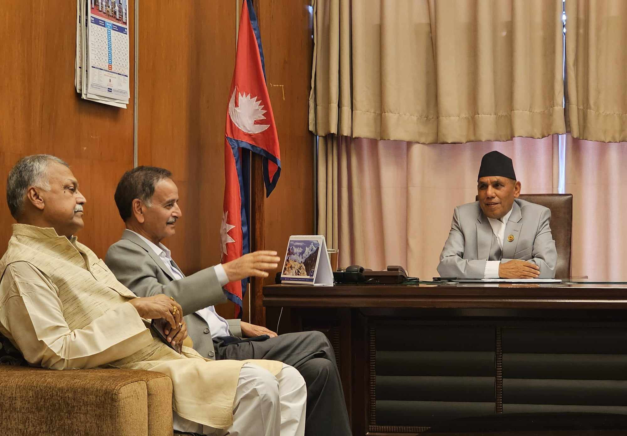 राष्ट्रियसभा अध्यक्षलाई सिटौलाले भने- नीति तथा कार्यक्रम पेस भएपछि संसद अवरोध हुन्छ 