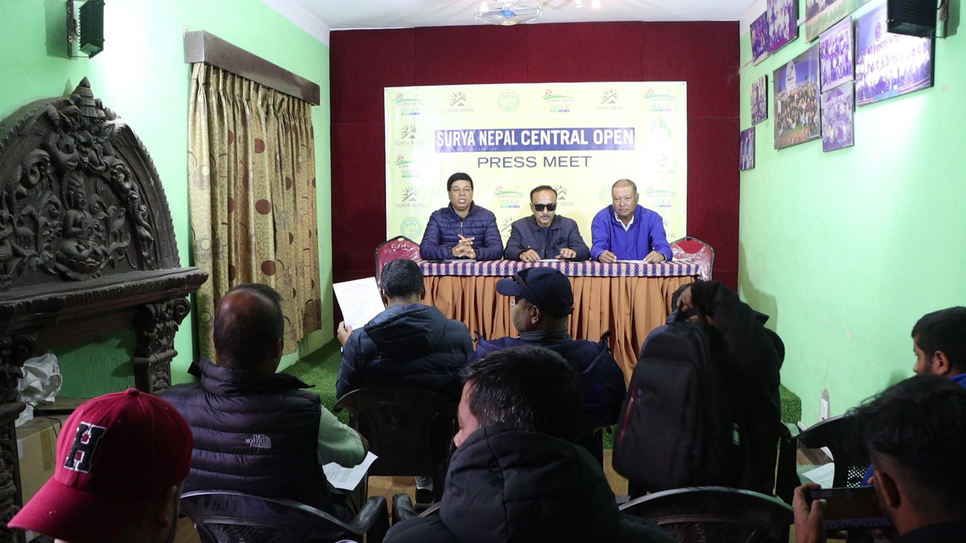 गोकर्ण गल्फ कोर्समा भोलिदेखि सुरु हुँदै छ सूर्य नेपाल गल्फ टुर