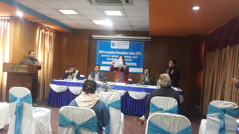ट्रान्सपरेन्सी इन्टरनेशनल भन्छ- नेपालमा झन् भ्रष्टाचार बढ्दा लोकतन्त्र थप कमजोर 