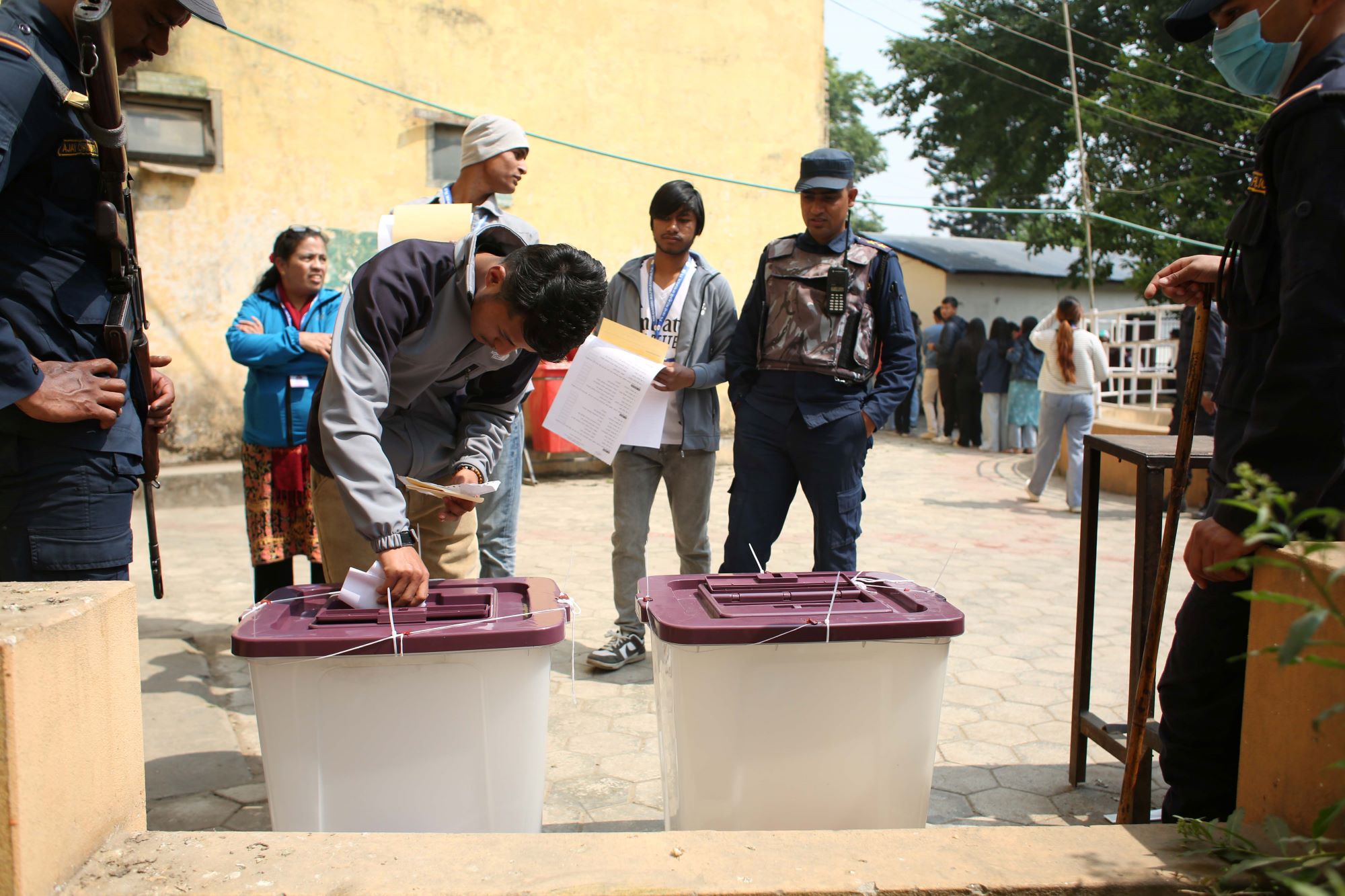 त्रिचन्द्रको स्ववियु चुनावः सुरुवाती रुझानमा नेविसंघको अग्रता