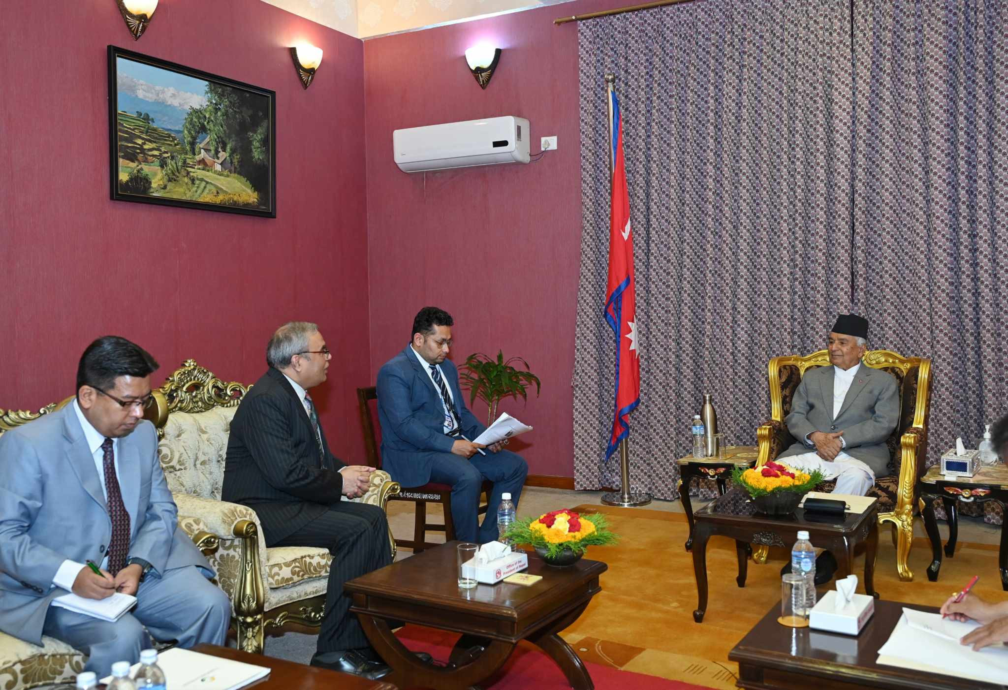 जलवायु परिवर्तन र हिमाल जोगाउने मुद्दालाई बिमस्टेकले गम्भीरतापूर्वक लेओस्: राष्ट्रपति पौडेल 